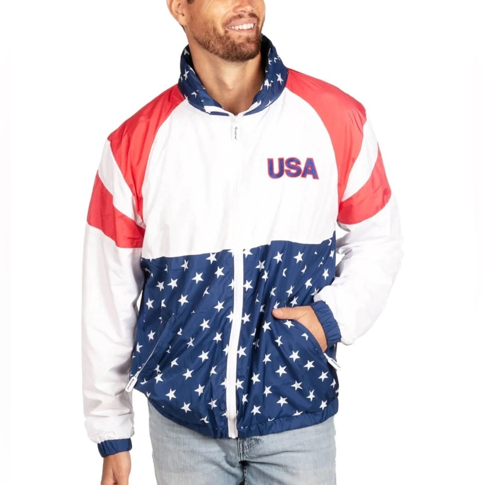 Tipsy Elves USA Windbreaker Jacket NWT